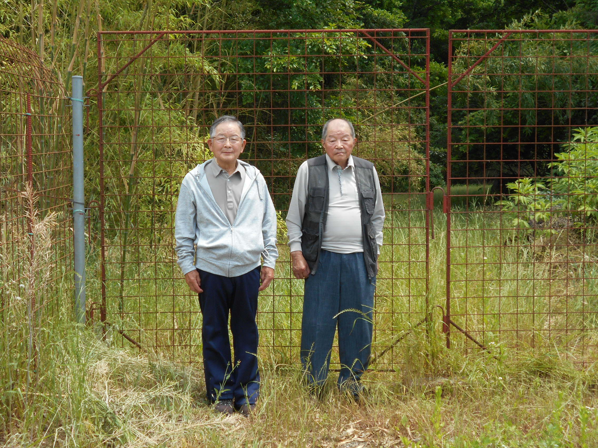 鳥羽上北町防護柵設置委員会委員長 北村富生さん