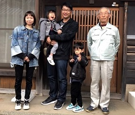 井笹さんご家族