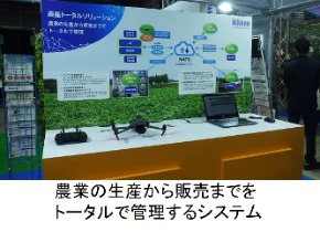 農業の生産から販売までをトータルで管理するシステム