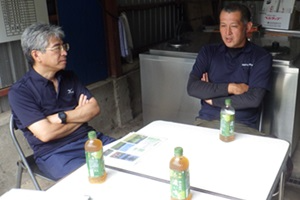 島津代表と局次長