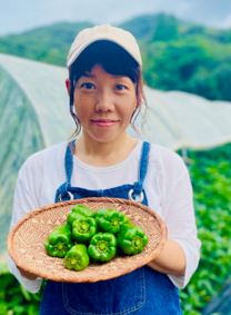 永野祥子(ピーマン、 里芋:臼杵市)