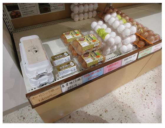 店舗での販売の様子