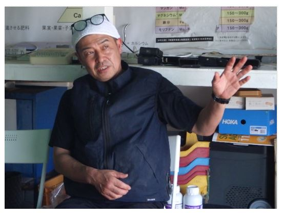 意見交換する代表の廣島善典さん