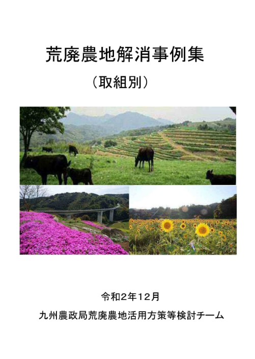 荒廃農地解消事例集