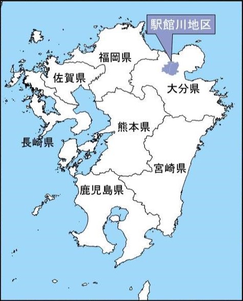 位置図（九州）