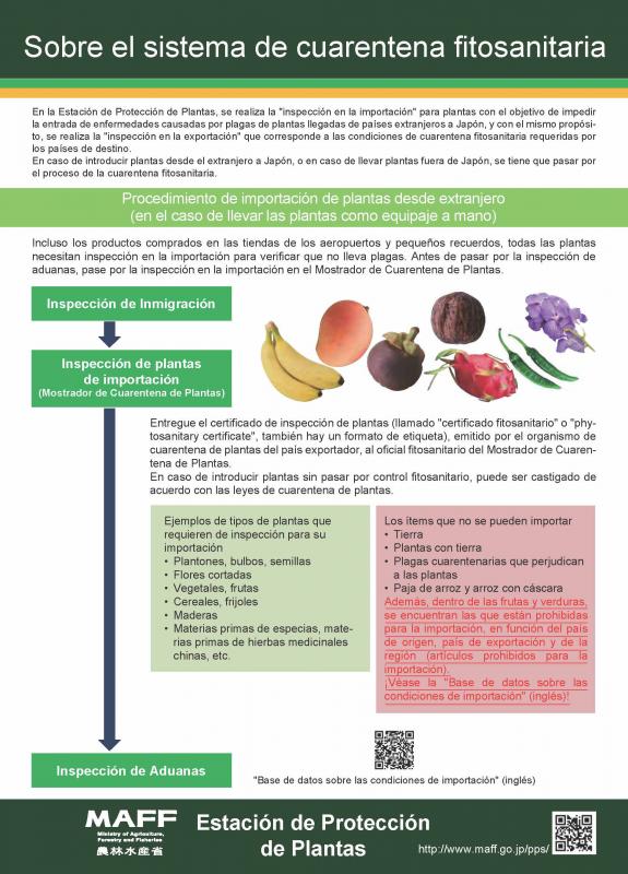植物検疫制度チラシ_スペイン語版201603