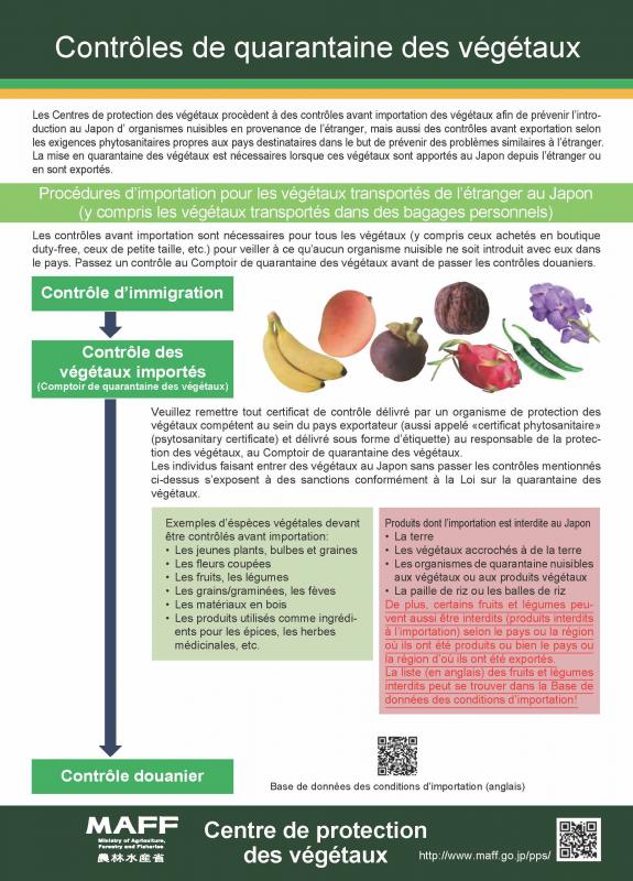 植物検疫制度チラシ_フランス語版201603