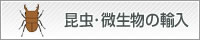 生きた昆虫の輸入