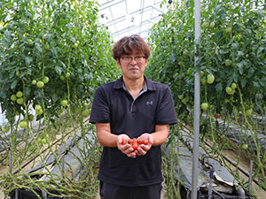 盛岡市の株式会社いわて若江農園と意見交換を行いました