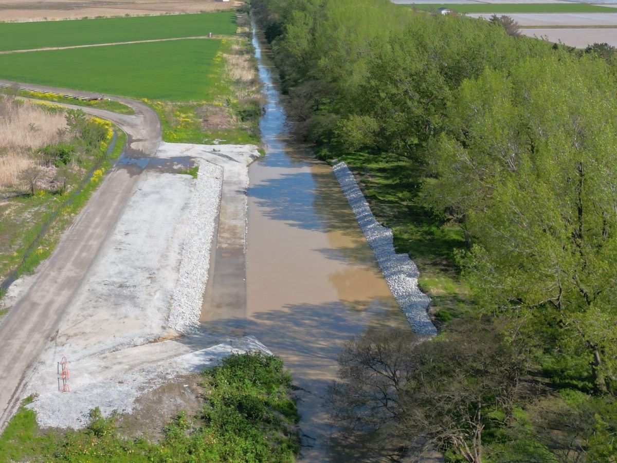 沈砂池（施工後）