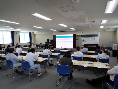 新技術・新工法説明会の様子