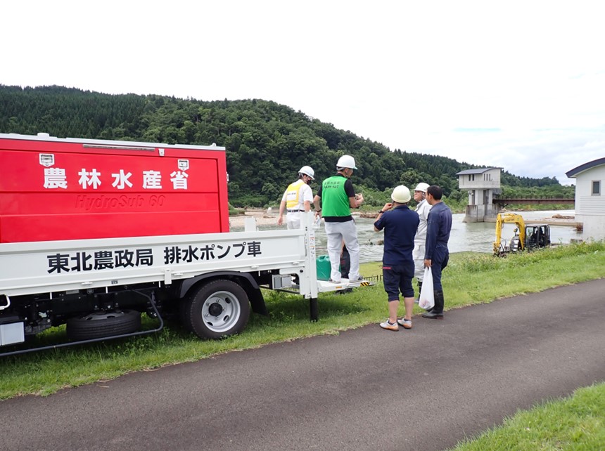 ポンプ車の配備状況