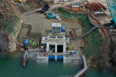 石羽根取水口１