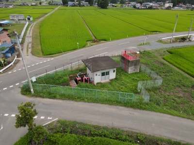 撤去前（中笹間配水槽）