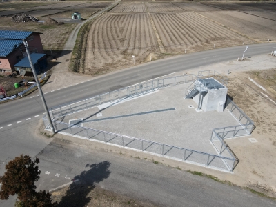 撤去後（中笹間配水槽）