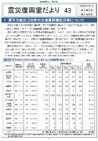 震災復興室だより（第43号）