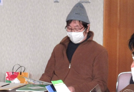 岩手県有機農業連絡協議会事務局長 日野氏