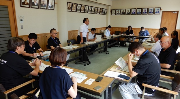 指定棚田地域振興協議会との意見交換の様子