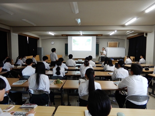 出前講習会の様子(9月10日撮影)