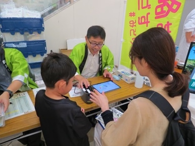 イオンモールのSDGsフェスの様子（9月20日撮影）