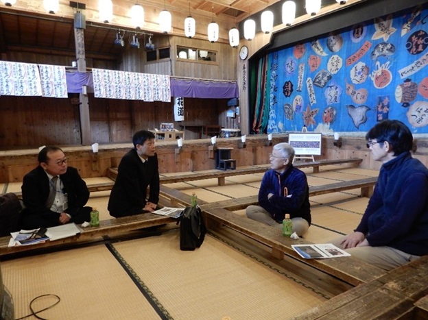 加子母むらづくり協議会との意見交換の様子