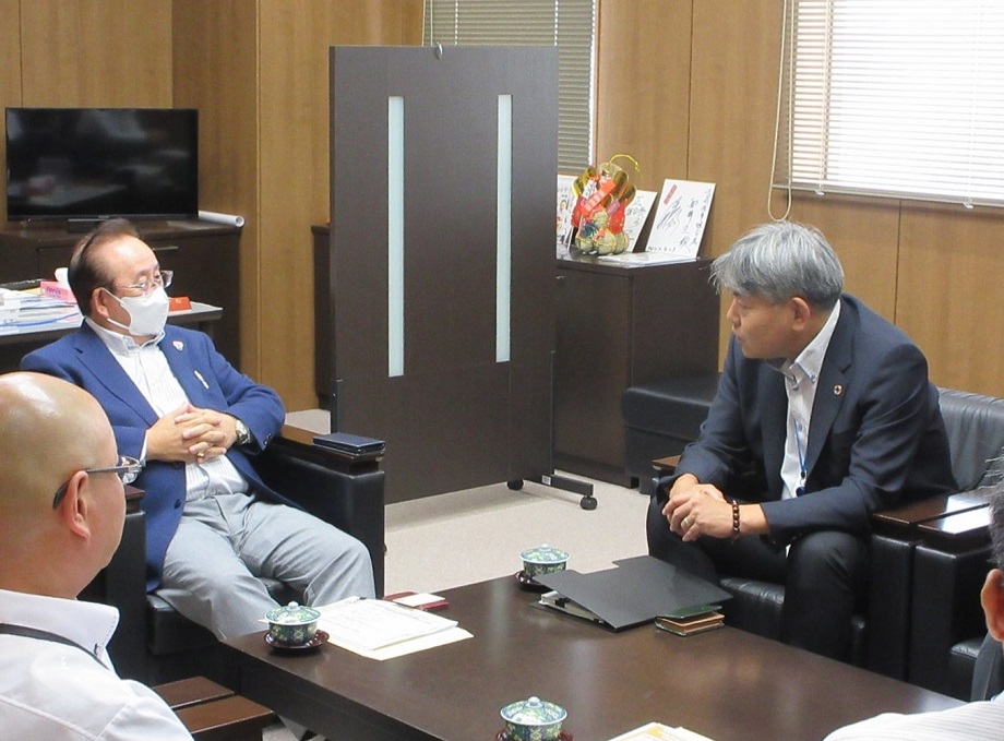 JA多気郡との意見交換の様子