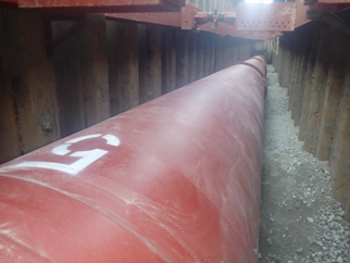 勝賀西用水路の改修