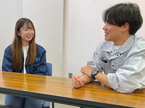 北川さん（左）と吉田さん